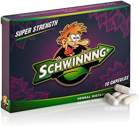 SCHWINNNG Male Supplement – All Natural Stamina Support – Revitalize Strength – Improve Energy Level – Optimize Vitality – Formulated for Men and Women with Active Lifestyle (Single Pack, 10 Capsules)